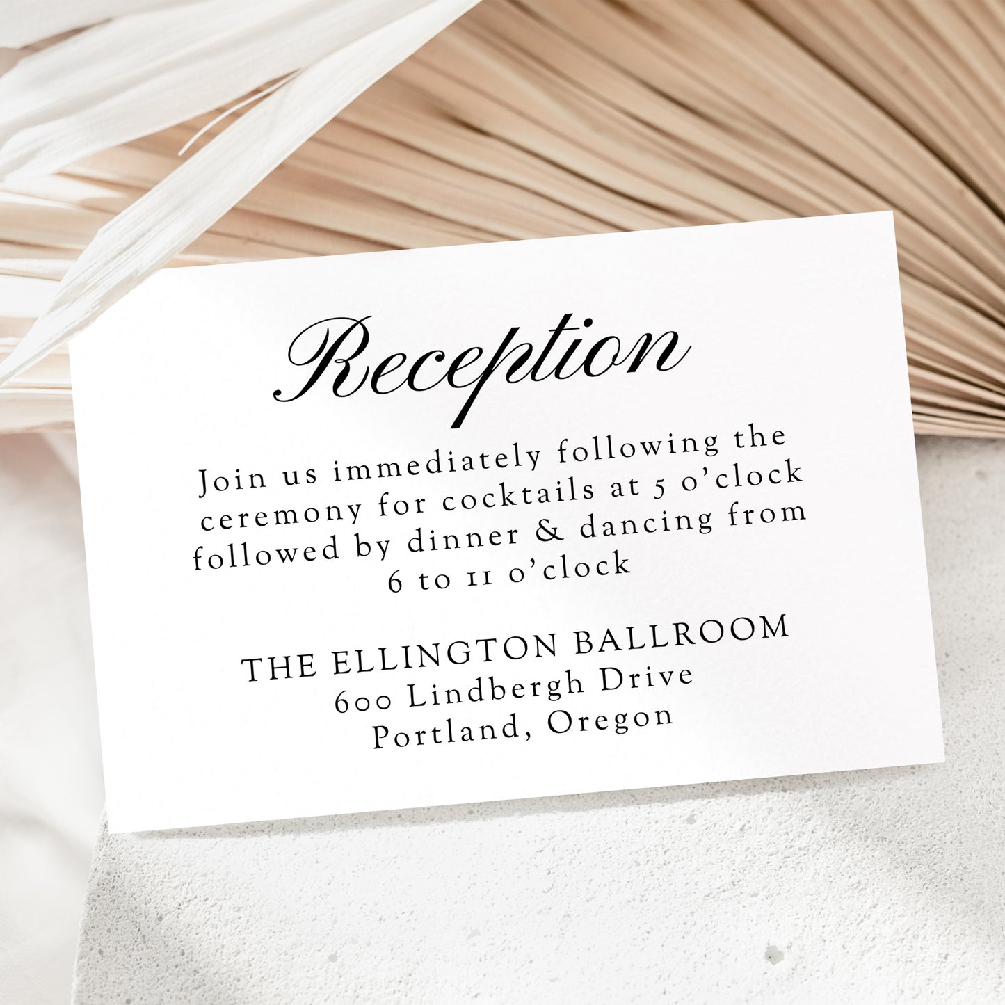 Elegant Black Chinoiserie Wedding Suite | Corjl Template